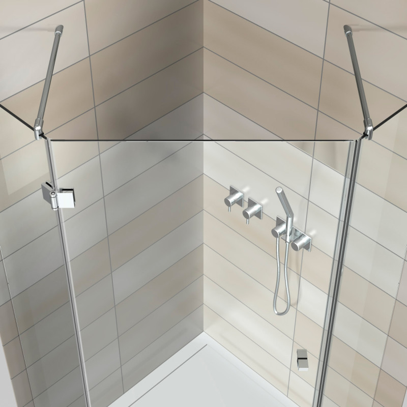 45° Stablilisierungsstange 8662 Duschbeschlag | Stabi Dusche